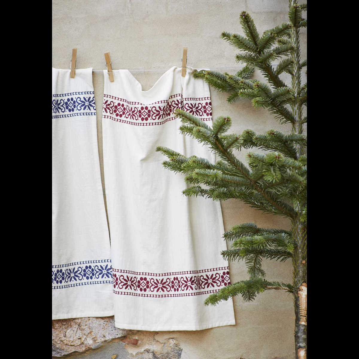 Embroidered kitchen towel Embroidered kitchen towel
