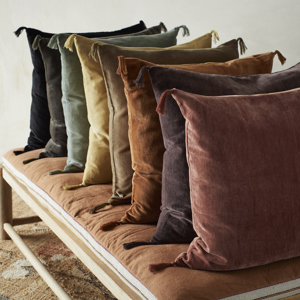 Velvet cushion cover