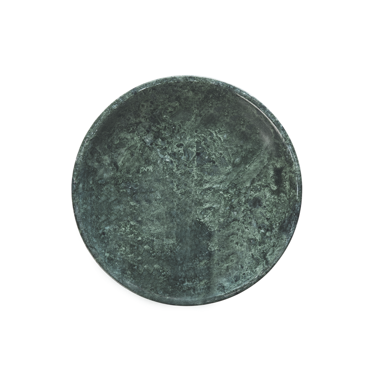 Round marble tray