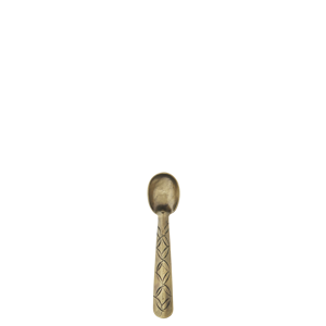 Small brass spoon