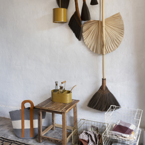 Stackable iron wire basket