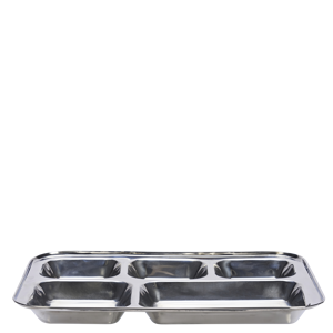 Stainless steel food tray