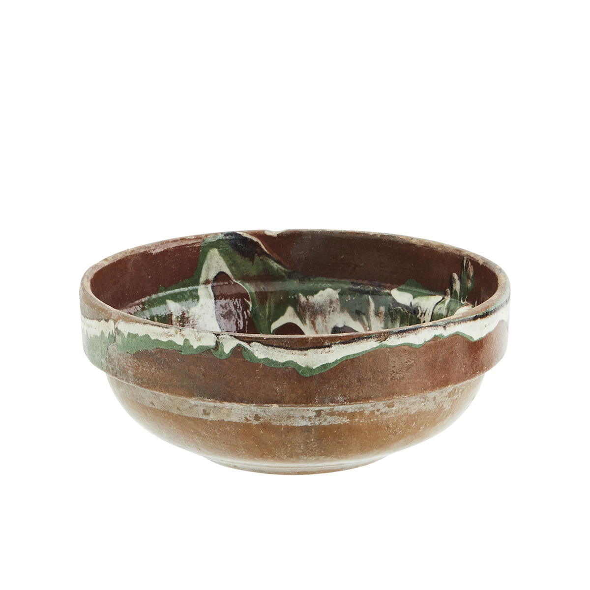 Re-used earthenware bowl