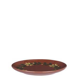 Hand-painted lunch plate