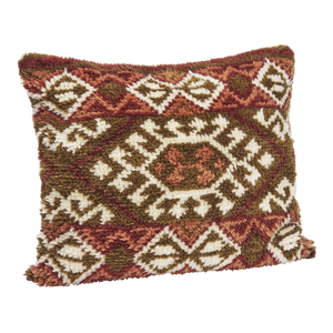 Handwoven wool cushion cover