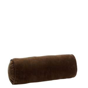 Velvet bolster cushion