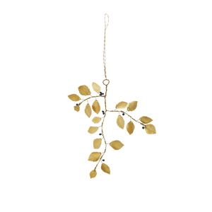 Brass branch w/ beads
