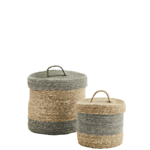 Grass baskets w/ lid