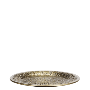 Embossed aluminium tray