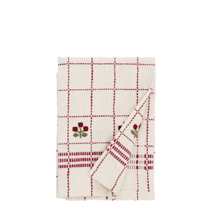 Embroidered kitchen towel