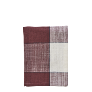 Checked kitchen towel