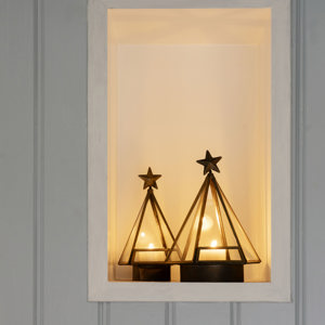 Iron christmas votive