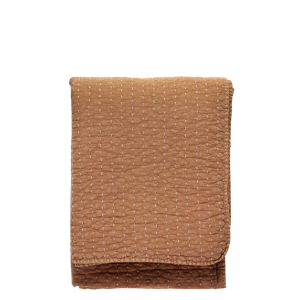 Quilted cotton throw