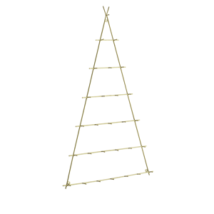 Hanging iron christmas tree