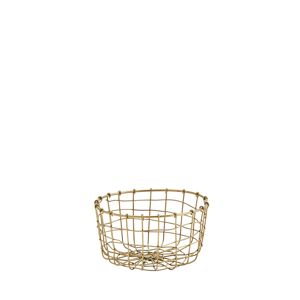 Round iron basket