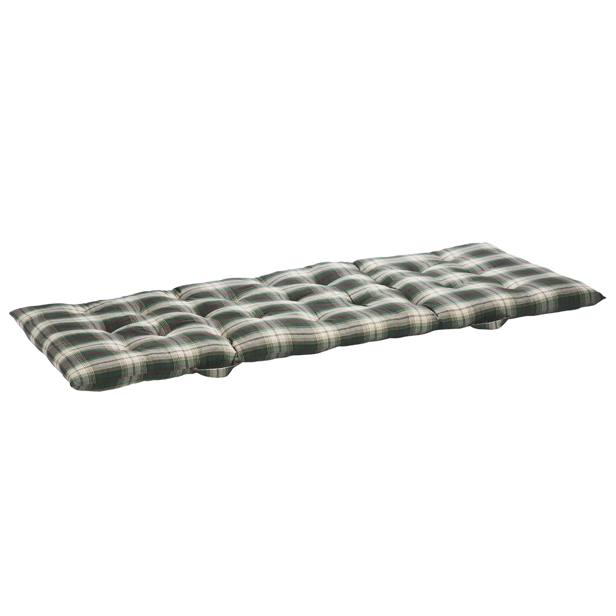Checked cotton mattress