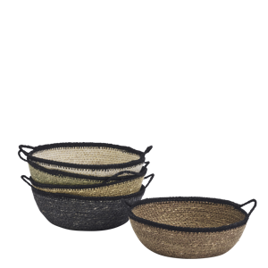 Seagrass basket w/ handles