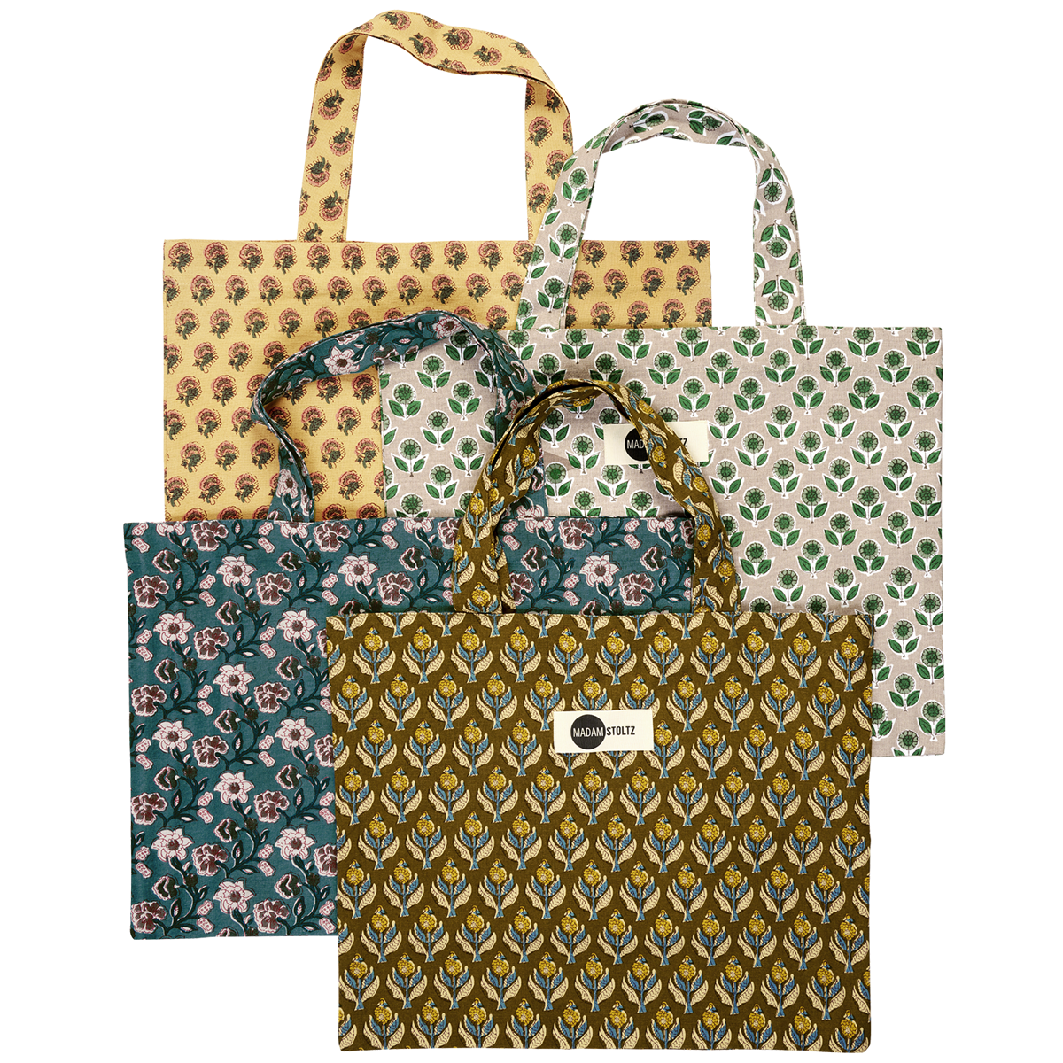 Printed tote bag