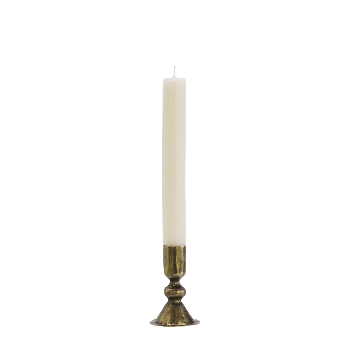 Iron candle holder