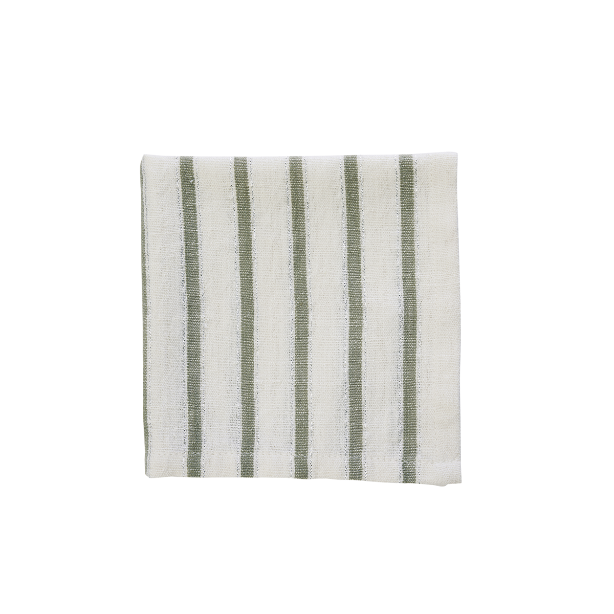 Striped cotton napkins