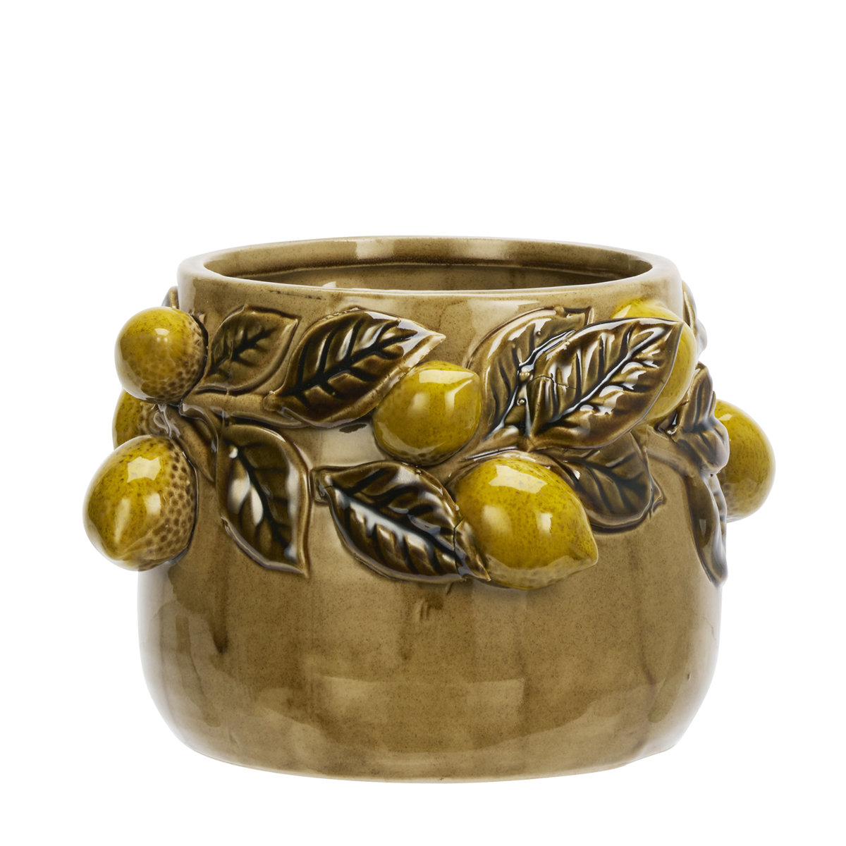 Stoneware flower pot