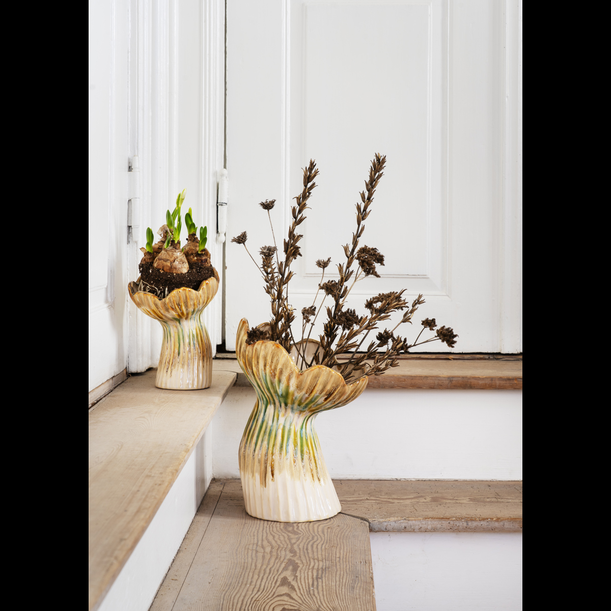 Stoneware vase