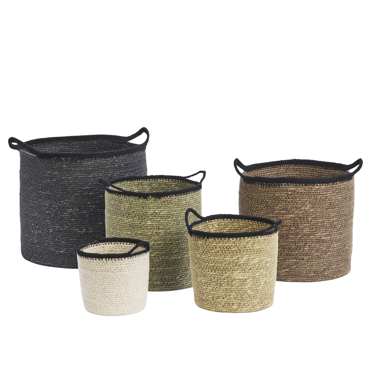 Seagrass baskets w/ handles