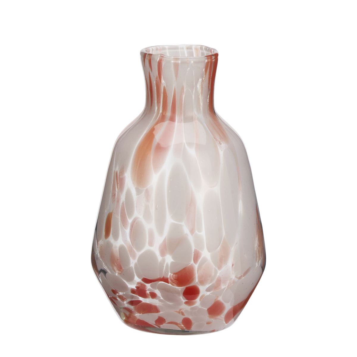 Coloured glass jug