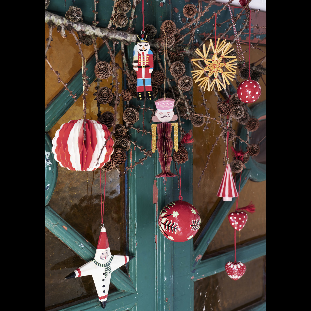 Hand-painted christmas soldier
