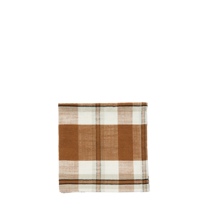 Checked cotton napkins