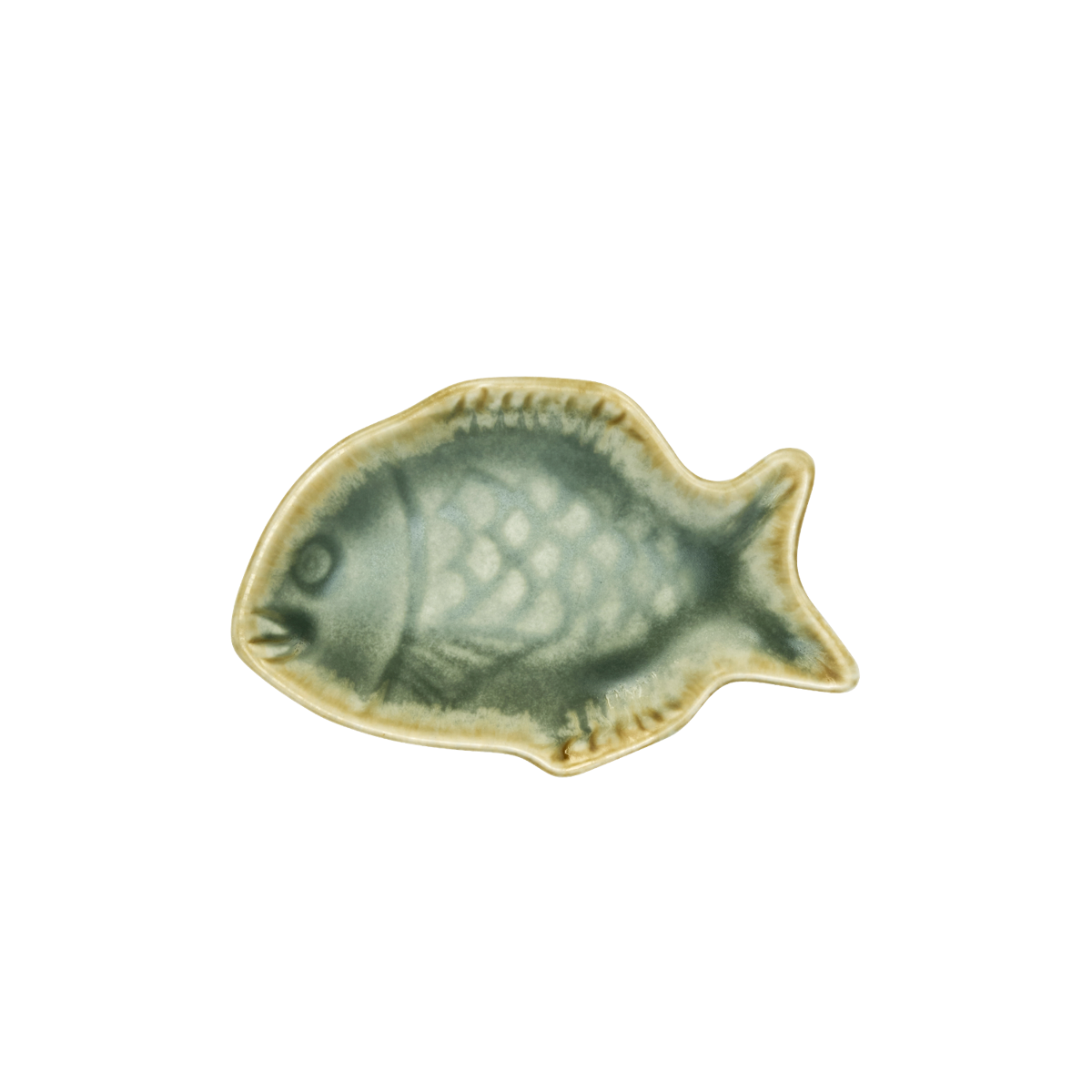Stoneware fish tray