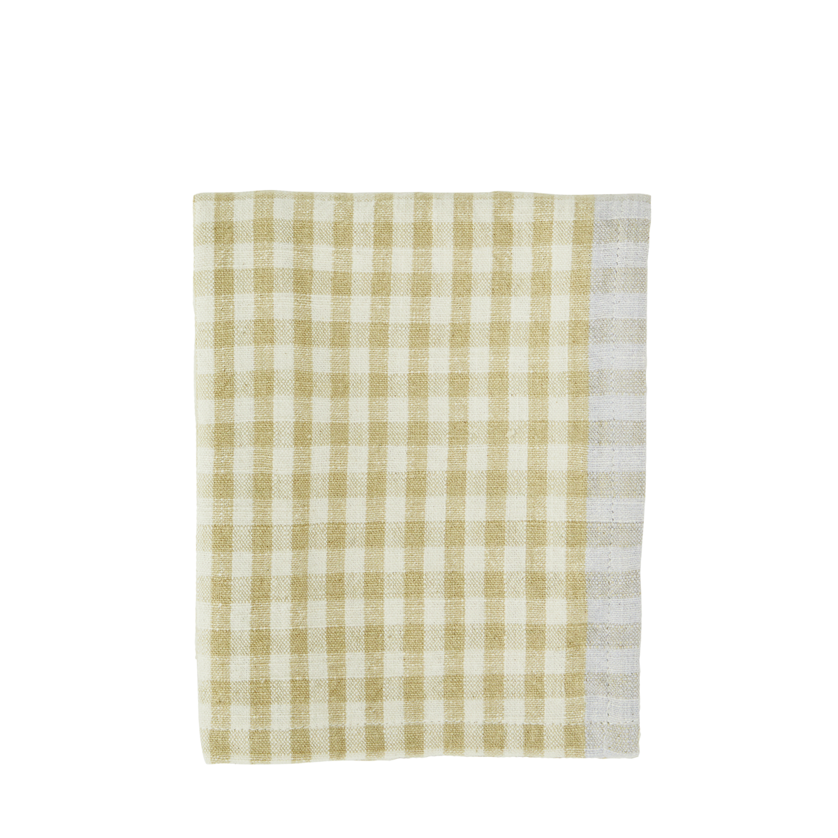 Checked kitchen towel