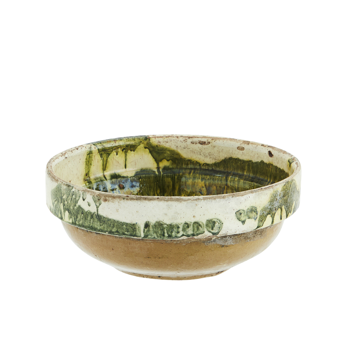 Re-used earthenware bowl