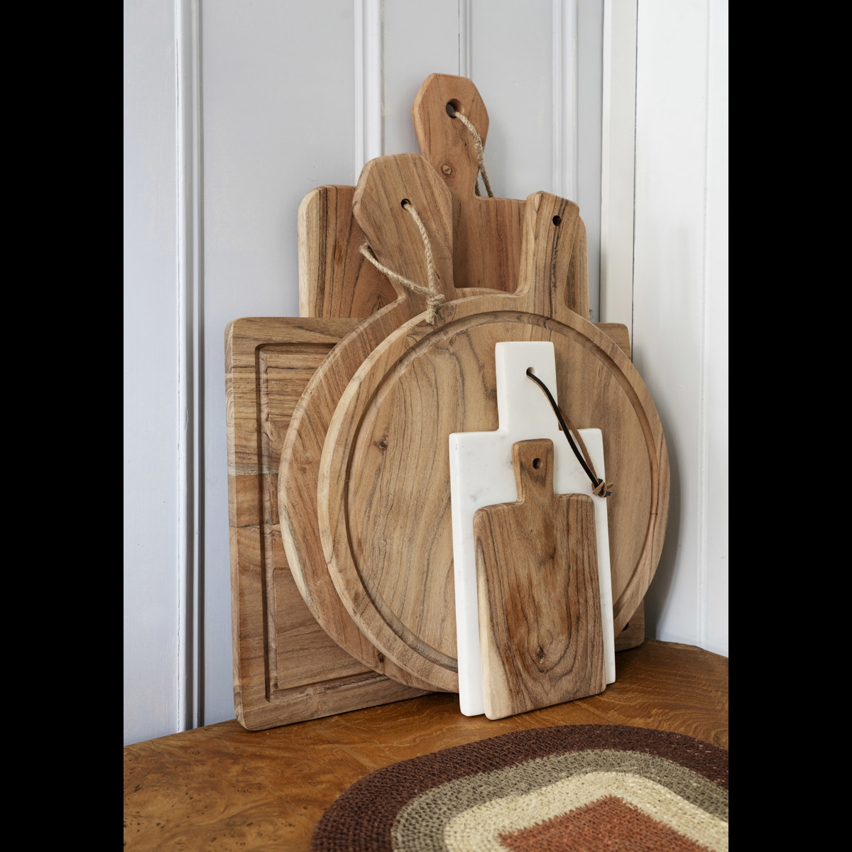 Square seagrass placemat