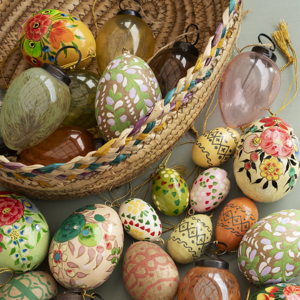 Oval water hyacinth tray
