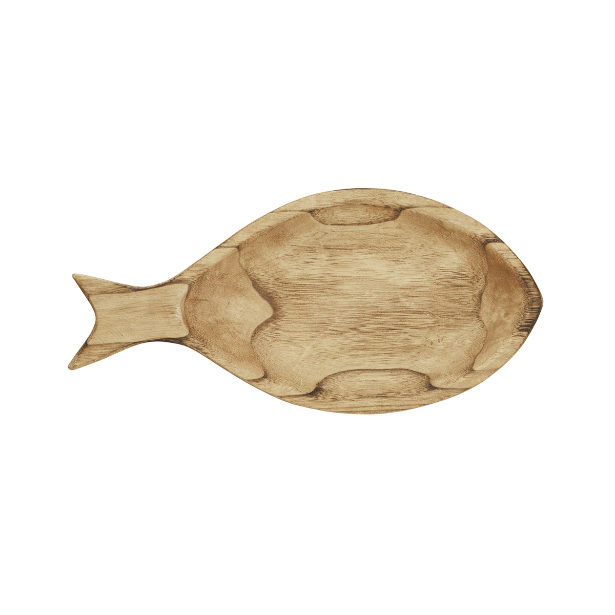 Wooden fish tray