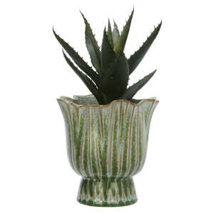 Stoneware flower pot