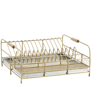 Iron dish rack