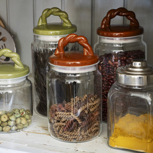 Glass jar w/ steel lid