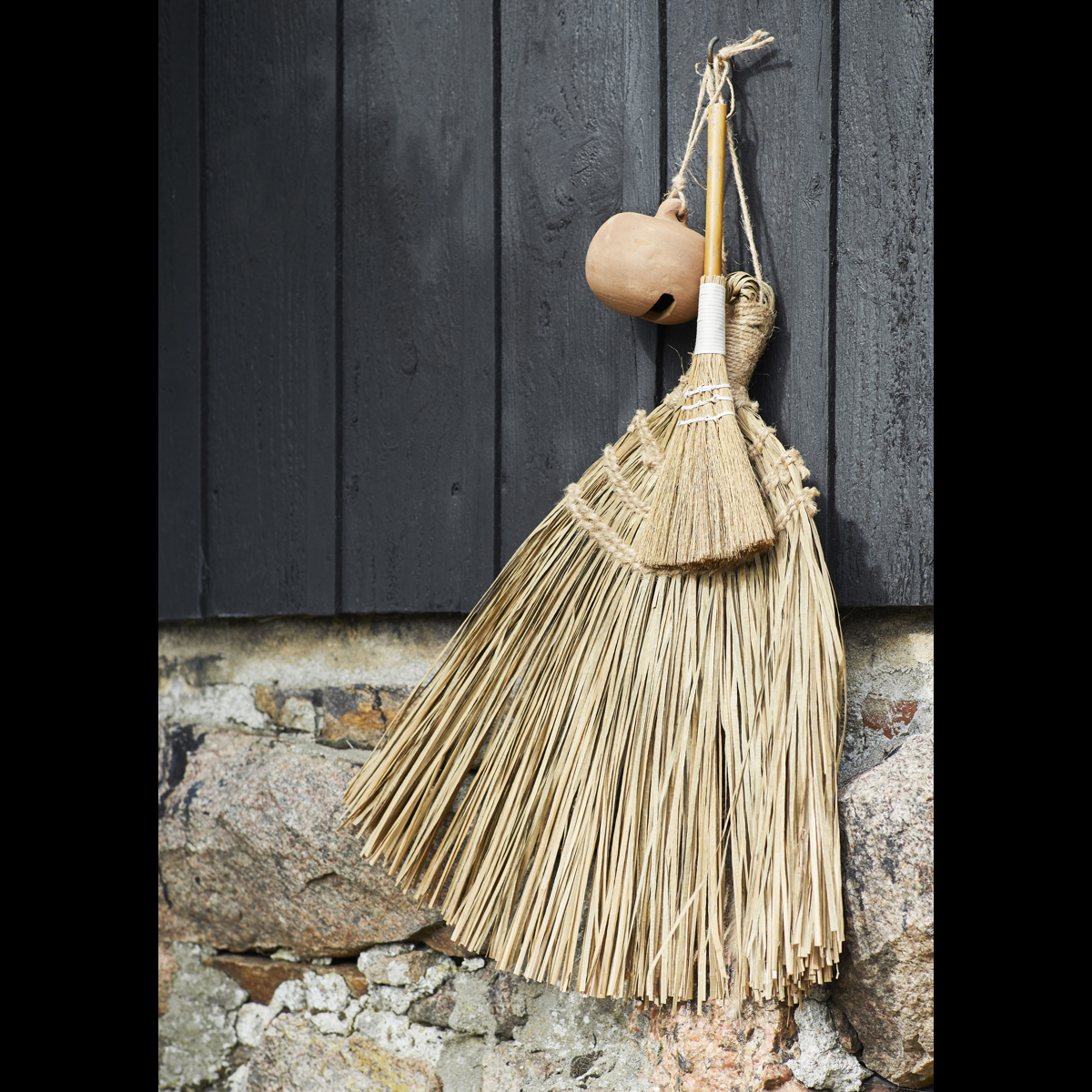 Hanging terracotta bell