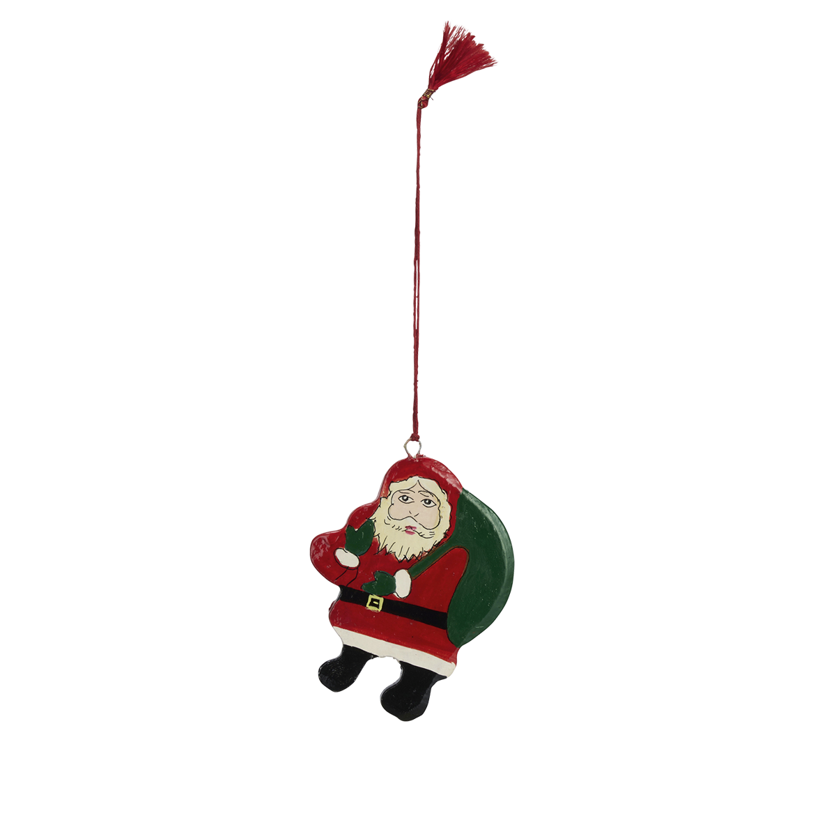 Hand-painted Santa