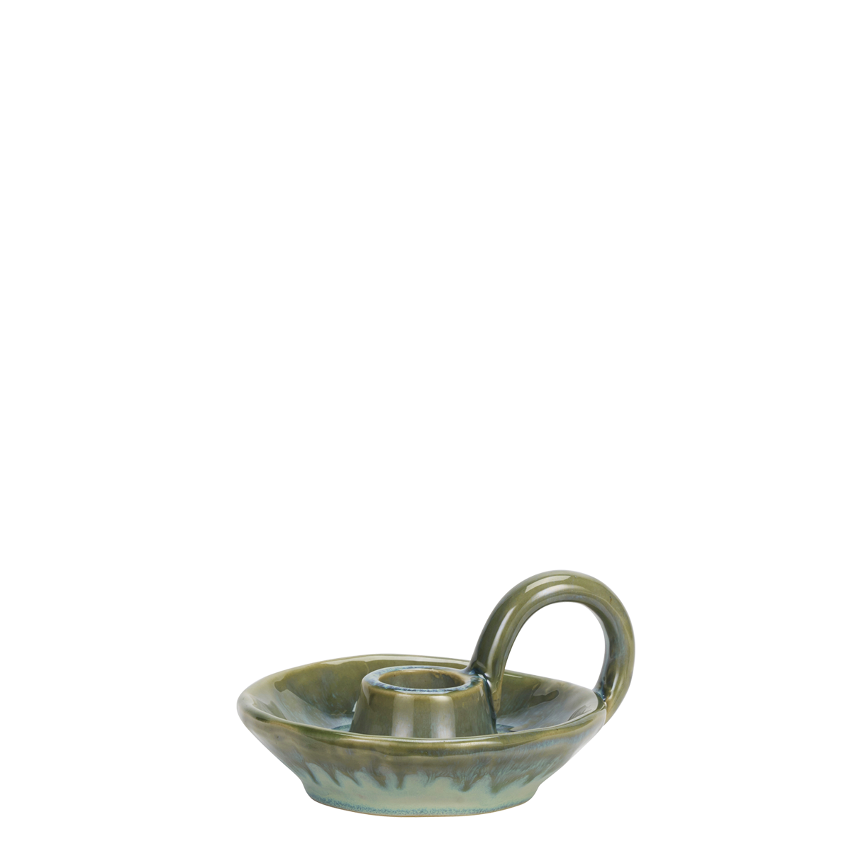 Stoneware candle holder