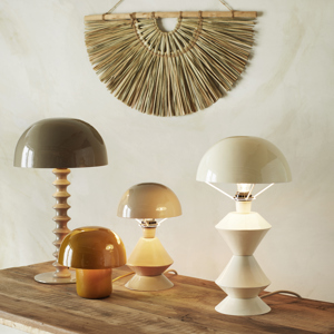 Enamel table lamp