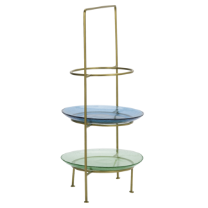 Iron etagere
