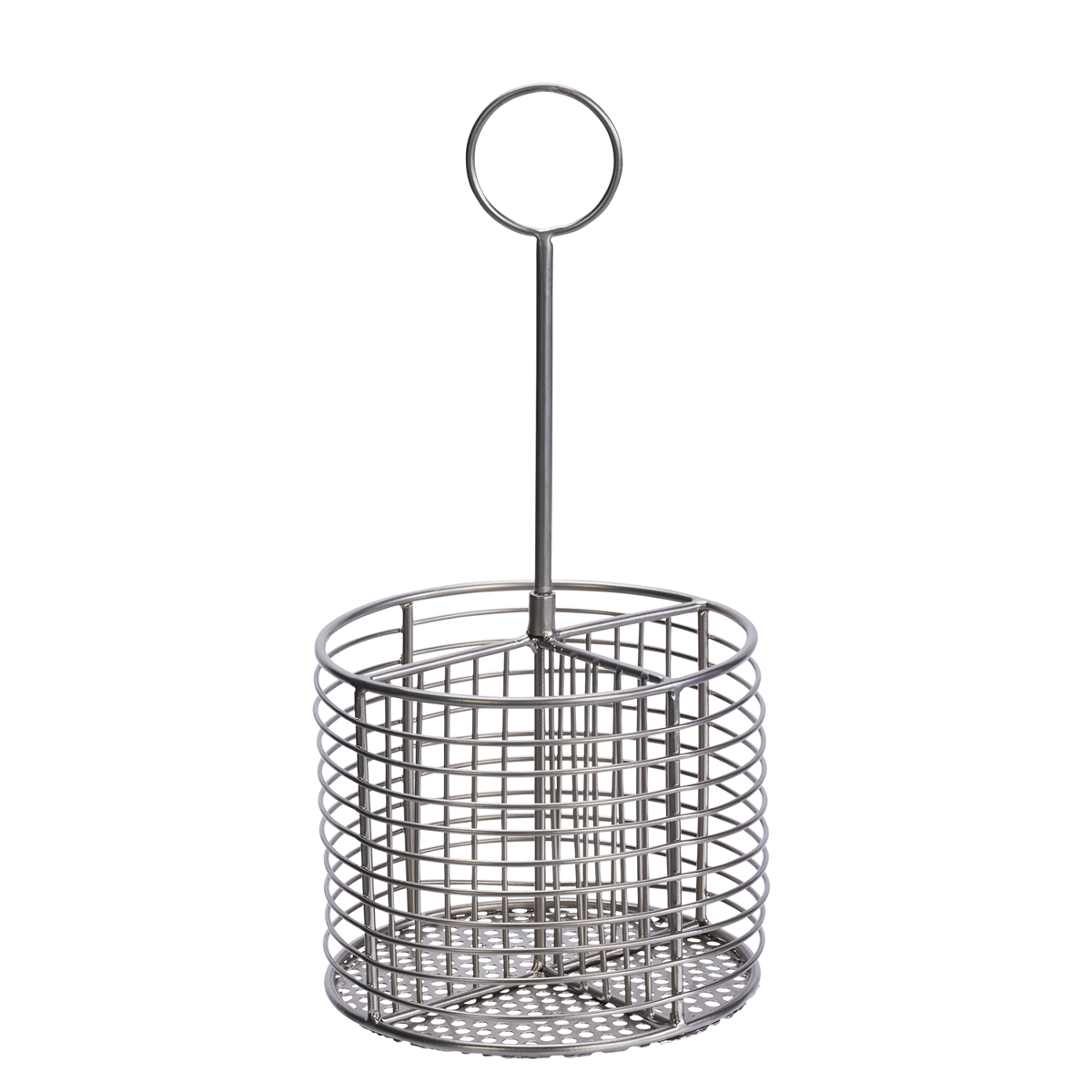 Iron cutlery holder