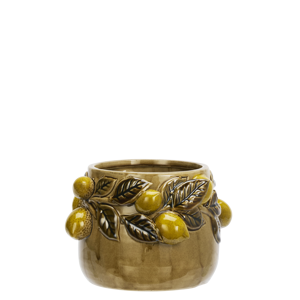 Stoneware flower pot