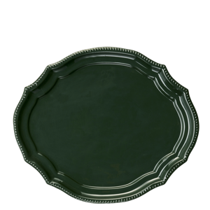 Oval enamel tray