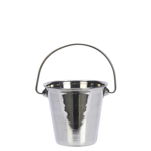 Stainless steel ice bucket