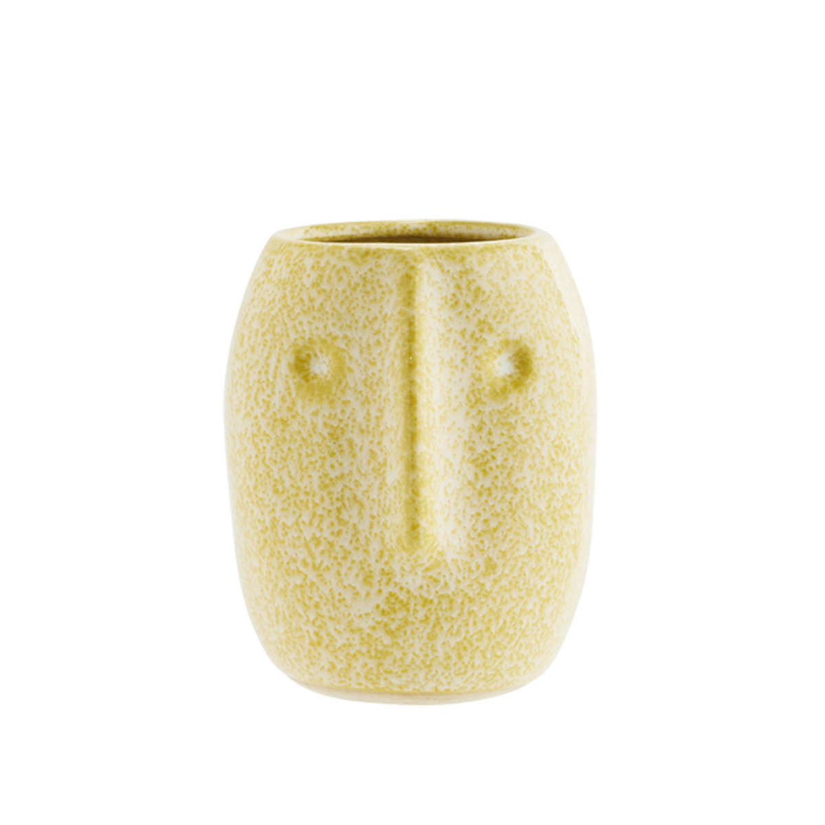 Flowerpot w/ face imprint