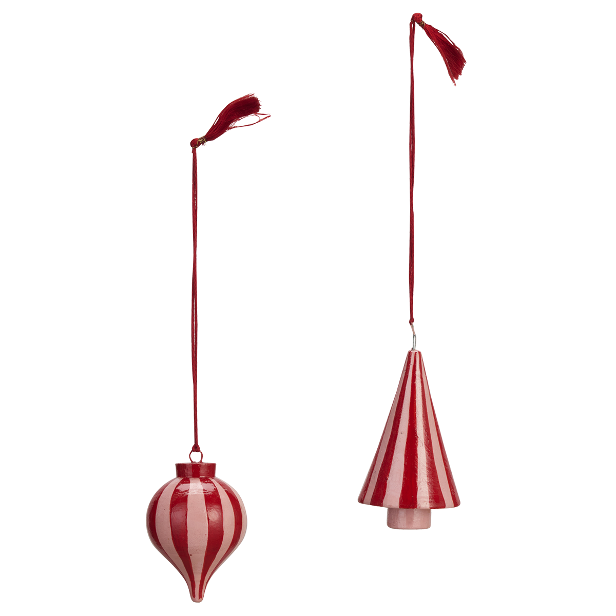 Hand-painted christmas ornaments
